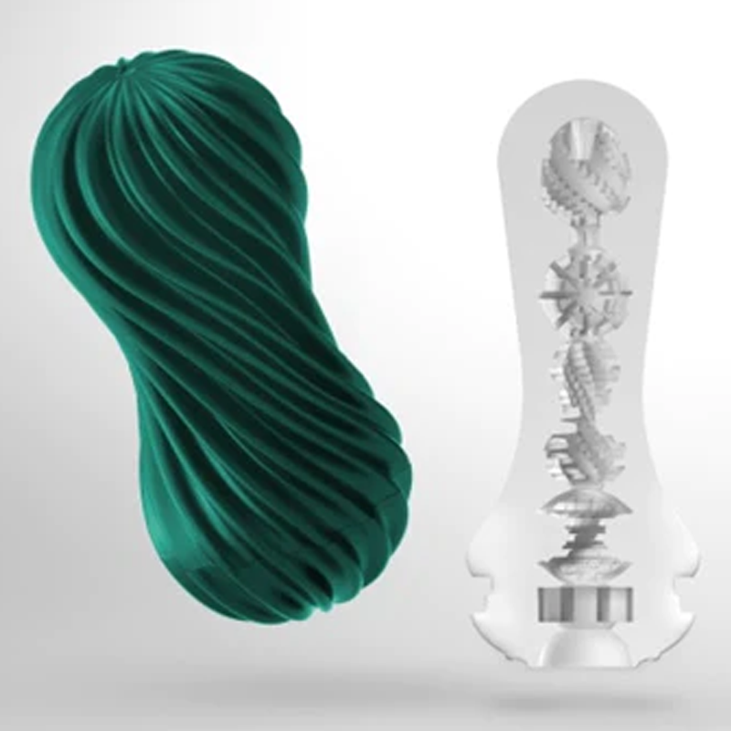 Tenga Flex Male Masturbator - Fizzy Green