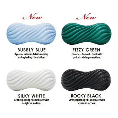 Tenga Flex Male Masturbator - Fizzy Green