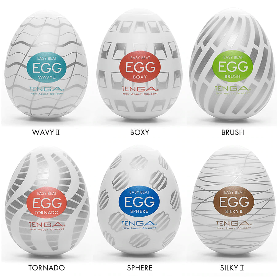Tenga Egg Standard 6 pack Variety Pack