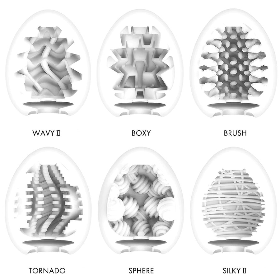 Tenga Egg Standard 6 pack Variety Pack