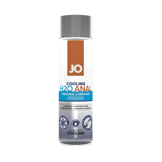 System JO H2O Anal Cooling Lubricant - 4 oz