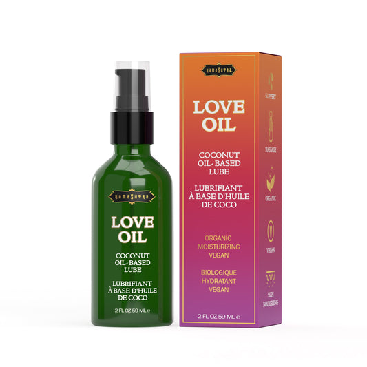 Kama Sutra Love Oil ( Coconut Oil Based) - 2 oz / 59 ml