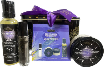 Kama Sutra Sex Magnet Pheromone BLUE LOTUS Gift Set