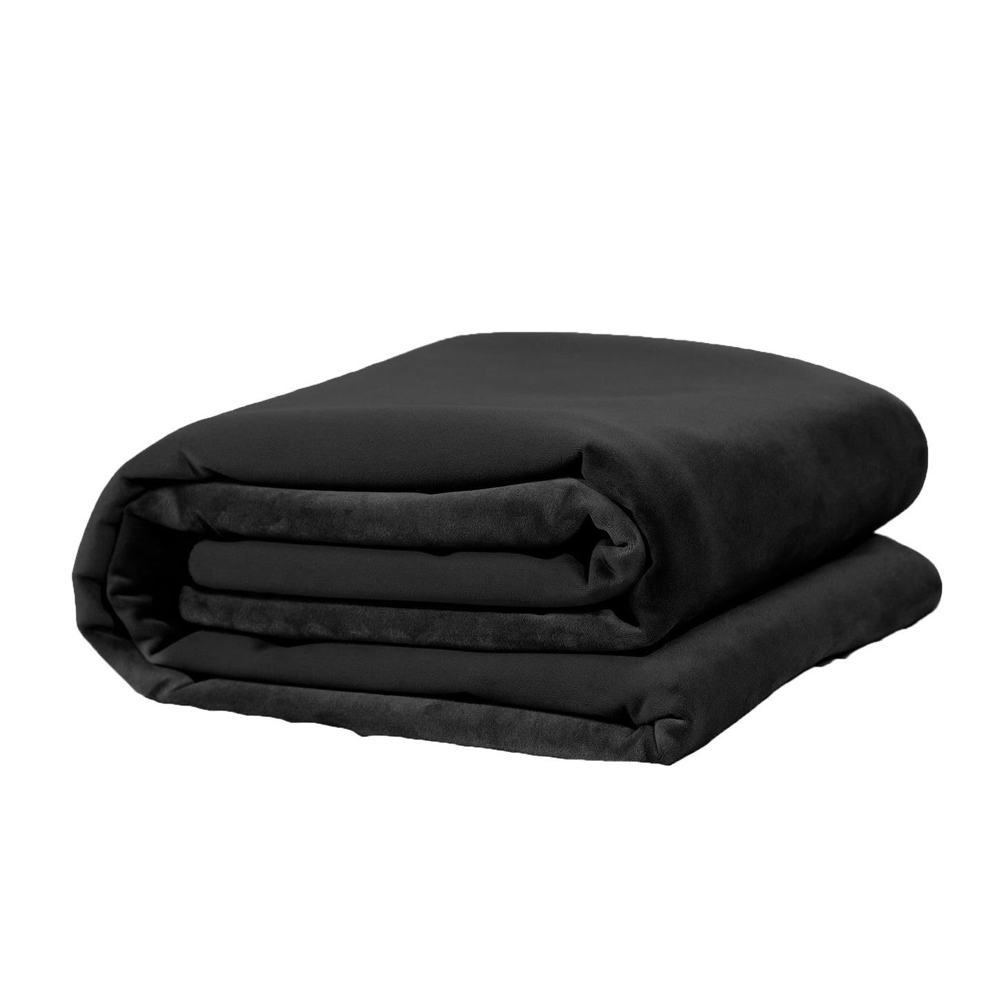 Liberator Fascinator Lush Throw - Black Microvelvet - King Size