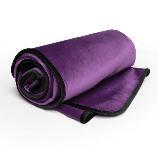 Liberator Fascinator Lush Throw - Purple Microvelvet - King Size