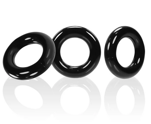 Oxballs Willy Ring 3 Pack Black