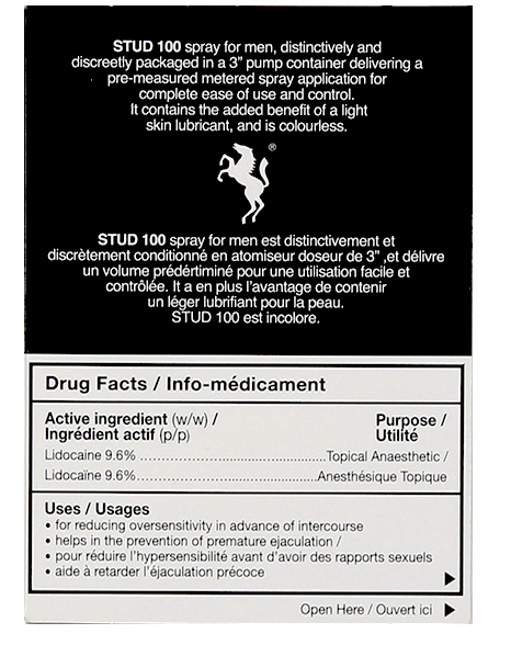 Stud 100 Male Delay Spray For Men 12 g