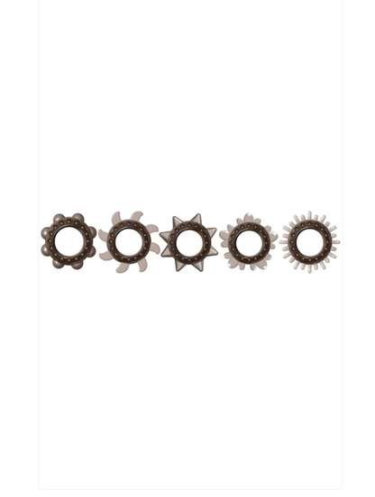 Adam & Eve Deluxe Penis Ring Sampler Set