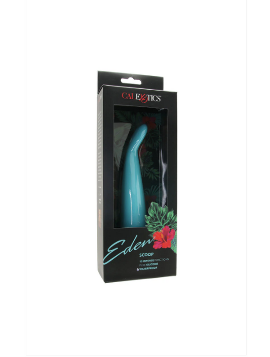 CalExotics Eden Silicone Scoop Vibe Teal