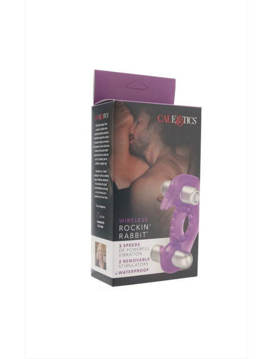 CalExotics Wireless Rockin' Rabbit Vibrating Couples Ring