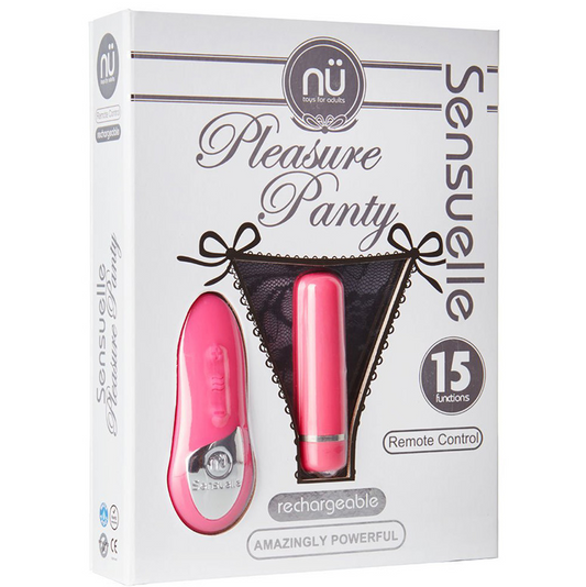 nü Sensuelle Pleasure Panty Pink