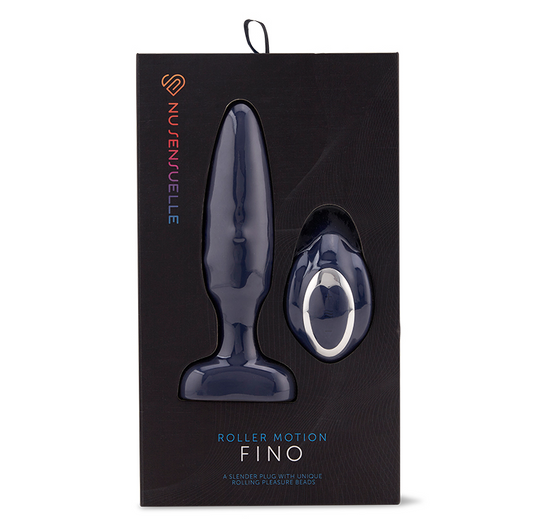 nü Sensuelle Fino Roller Motion Plug Navy Blue