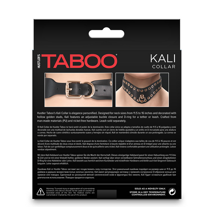 NS Hustler Taboo Collar Kali Black