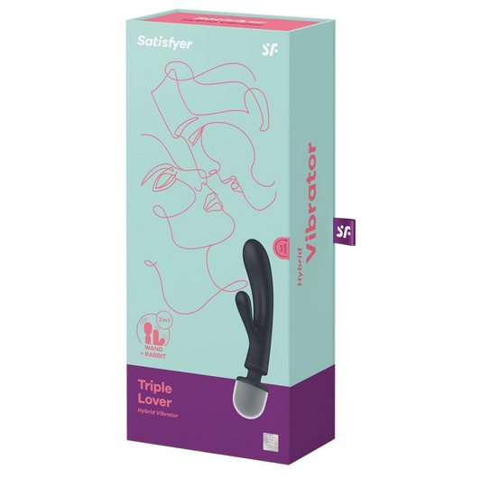 Satisfyer Triple Lover Grey