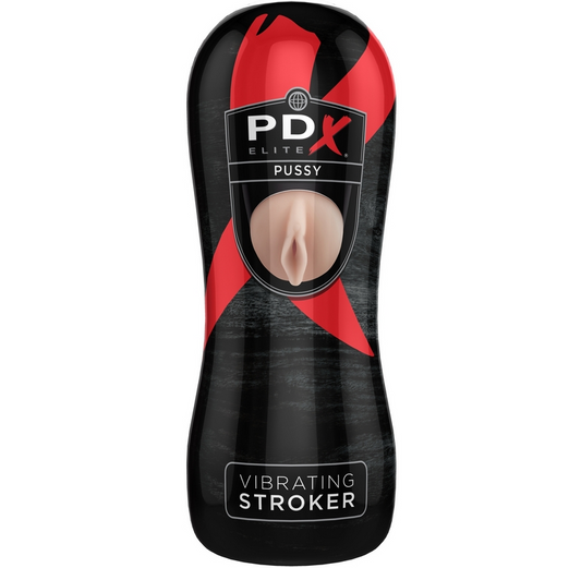 Pipedream PDX Elite Vibrating Pussy Stroker