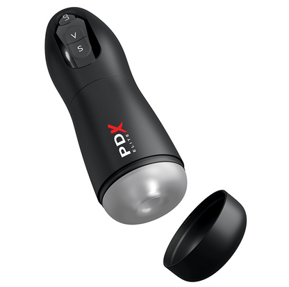 Pipedream PDX Elite Suck-O-Matic Clear/Black