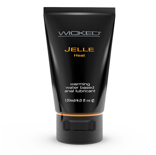 Wicked Jelle Heat Anal Lube 4 oz