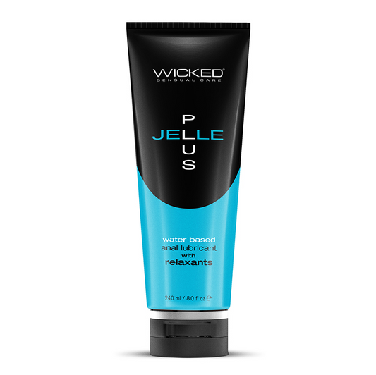 Wicked Jelle Plus Anal Lube 8 oz