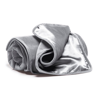 Fascinator Throw Travel Size Platinum