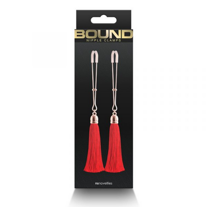 T1 Nipple Clamps Red