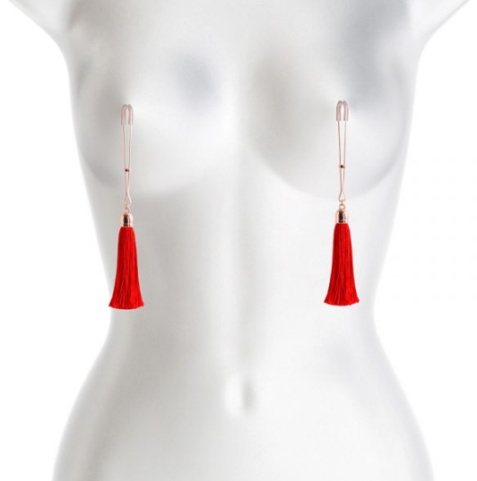 T1 Nipple Clamps Red