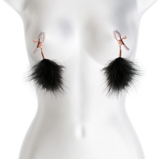 F1 Nipple Clamps Black