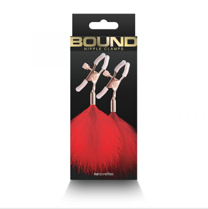 F1 Nipple Clamps Red