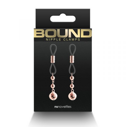 D1 Nipple Clamps Rose Gold