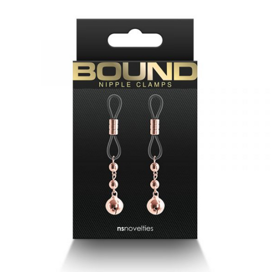 D1 Nipple Clamps Rose Gold