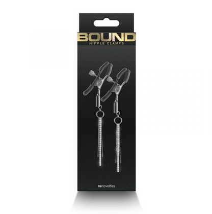D3 Nipple Clamps Gunmetal