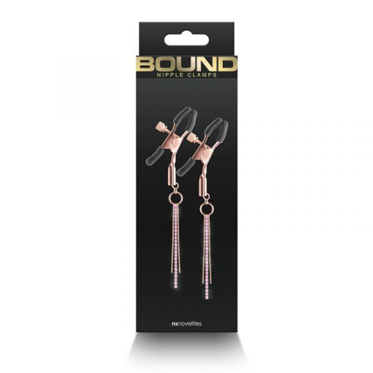 D3 Nipple Clamps Rose Gold