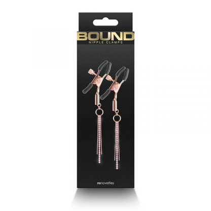 D3 Nipple Clamps Rose Gold