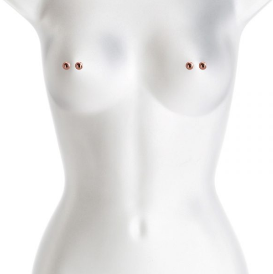 M1 Nipple Clamps Rose Gold