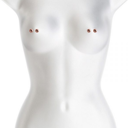M1 Nipple Clamps Rose Gold