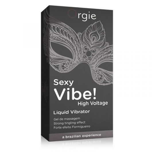 Sexy Vibe! High Voltage Liquid Vibrator 15 ml