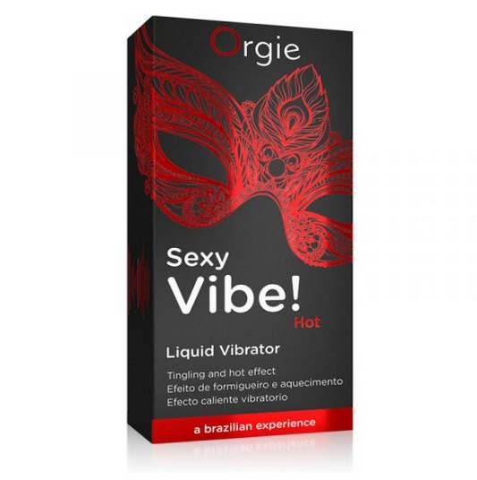 Sexy Vibe! Hot Liquid Vibrator 15 ml