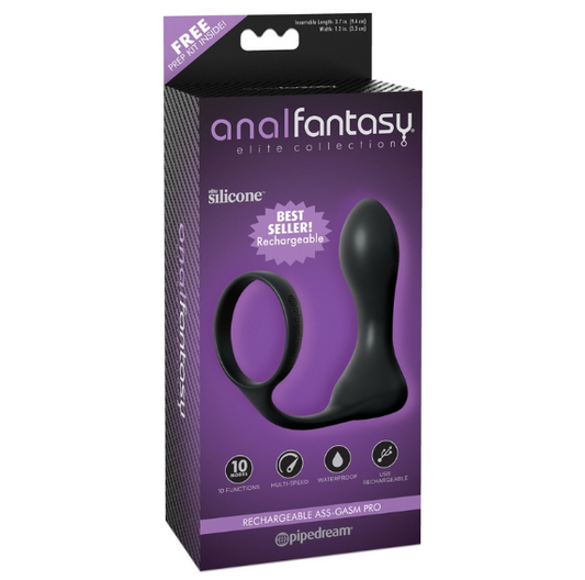 Anal Fantasy Elite Rechargeable Ass-Gasm Pro