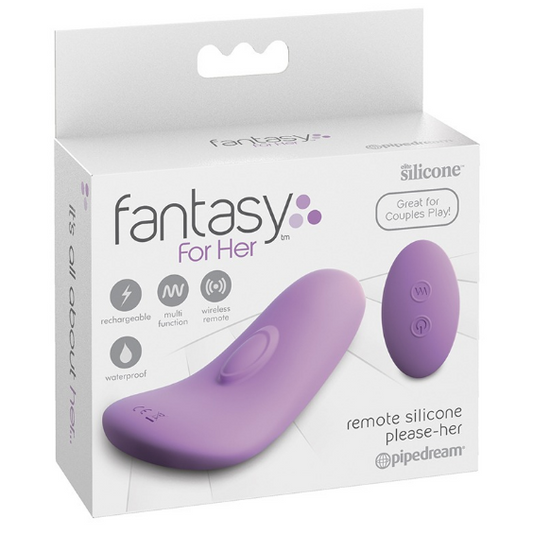 Fantasy For Her Remote Silicone Please-Her