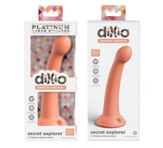 Platinum Secret Explorer Peach Dillio 6”