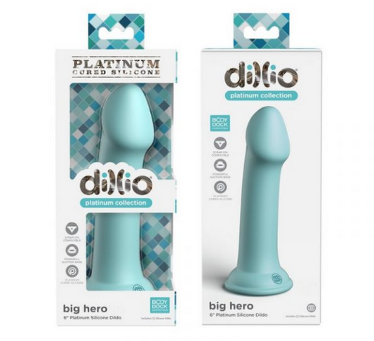 Platinum Big Hero Teal Dillio 6”
