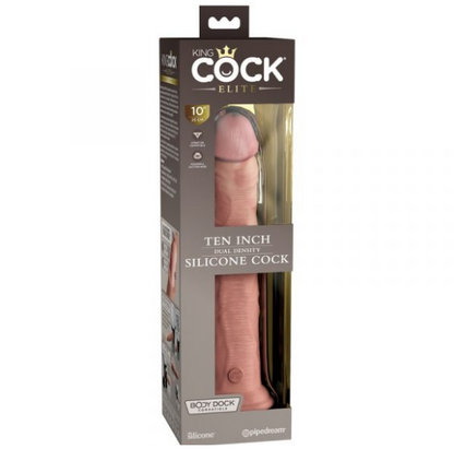 King Cock Elite 10” Silicone Cock Light
