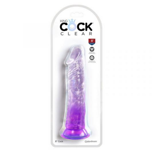 King Cock 8” Purple