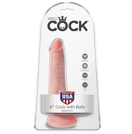 King Cock 6 Cock with Balls