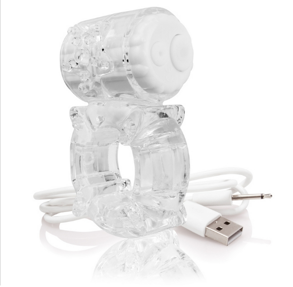 Screaming O Charged Big O Clear Vibe Ring