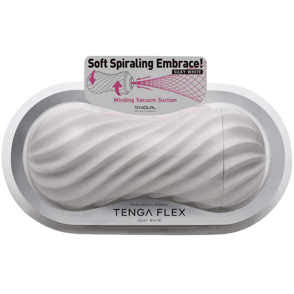Tenga FLEX Male Masturbator - Silky White