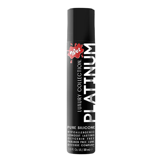 Wet Platinum Silicone Based Lube 1 oz