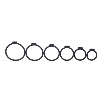 Tantus Silicone O-Ring Harness Set