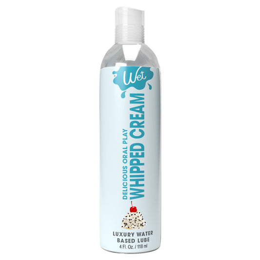 Wet Whipped Cream Flavored Lubricant - 4oz/ 118 ml