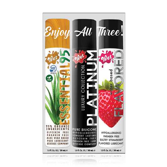 Wet 3 Pack Sampler Set