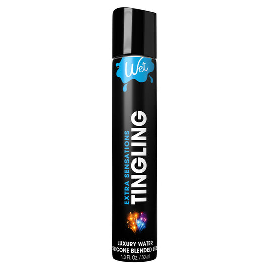 Wet Extra Sensations Tingling Lubricant - 1 oz / 30 ml
